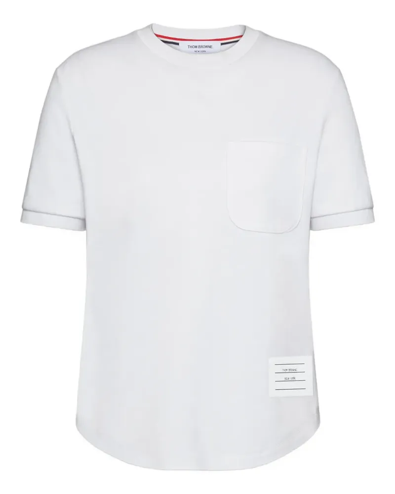 Thom Browne Klassisches T-Shirt - Weiß Weiß