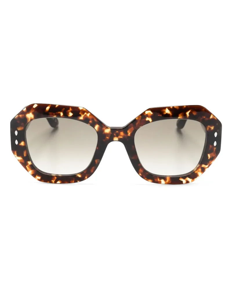 Isabel Marant Sonnenbrille in Schildpattoptik - Braun Braun