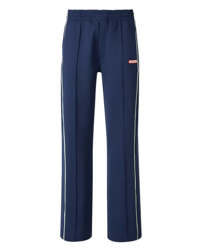 Casablanca Paris side stripe track pants - Blau Blau