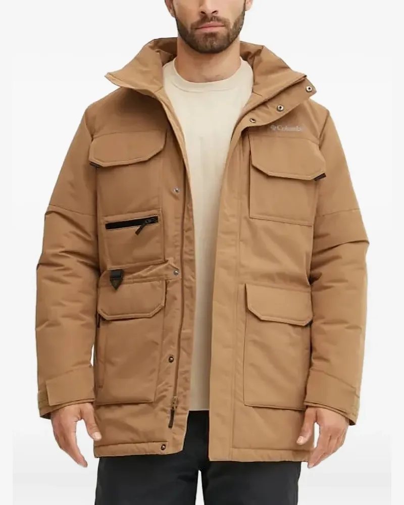 Columbia Sportswear Company Gefütterte Kapuzenjacke - Braun Braun