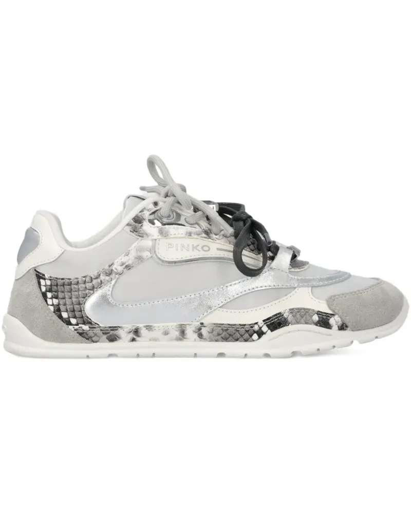 Pinko Sneakers mit Logo - Grau Grau