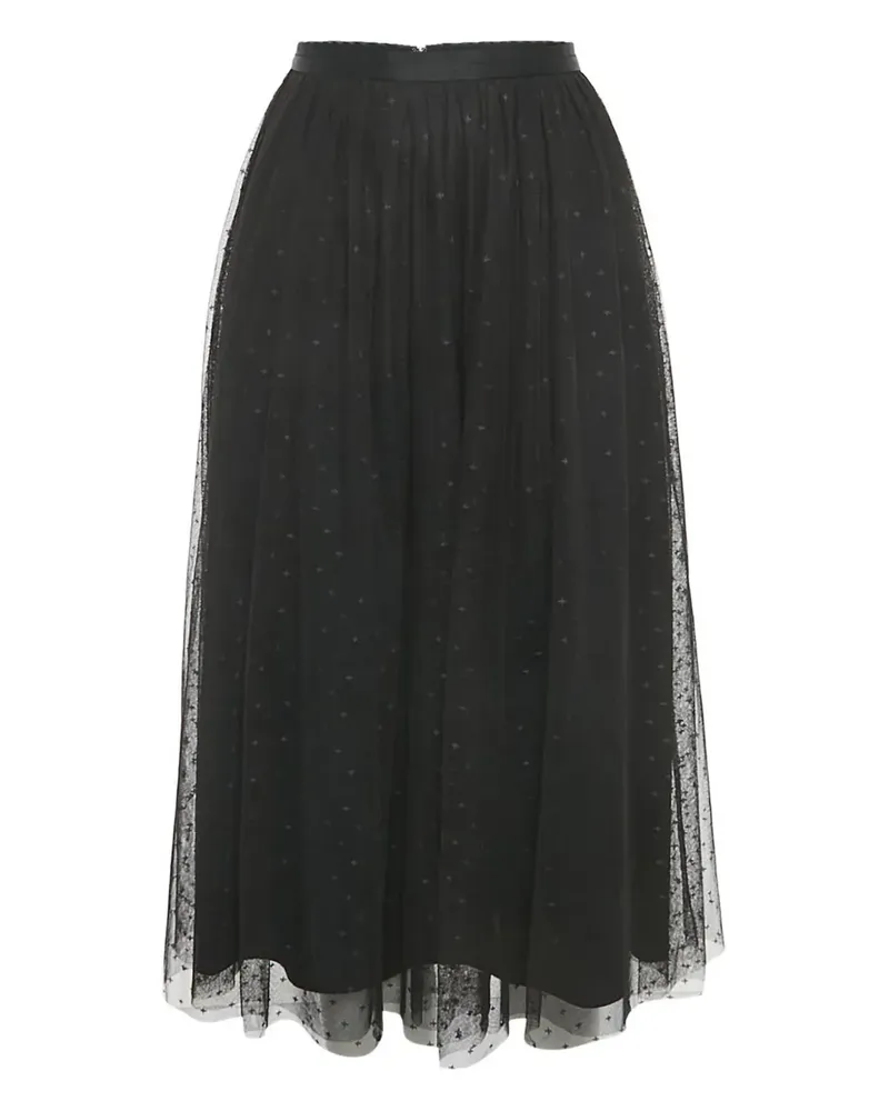 Needle & Thread tulle zip-fastening midi skirt - Schwarz Schwarz