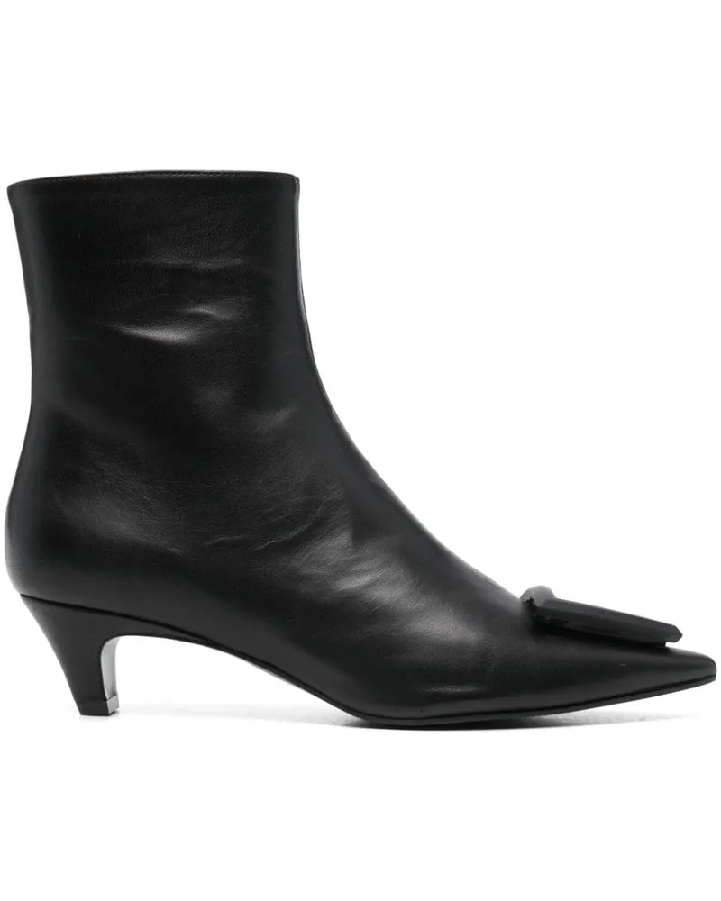 FESTA Milano Stiefel mit Applikation 50mm - Schwarz Schwarz