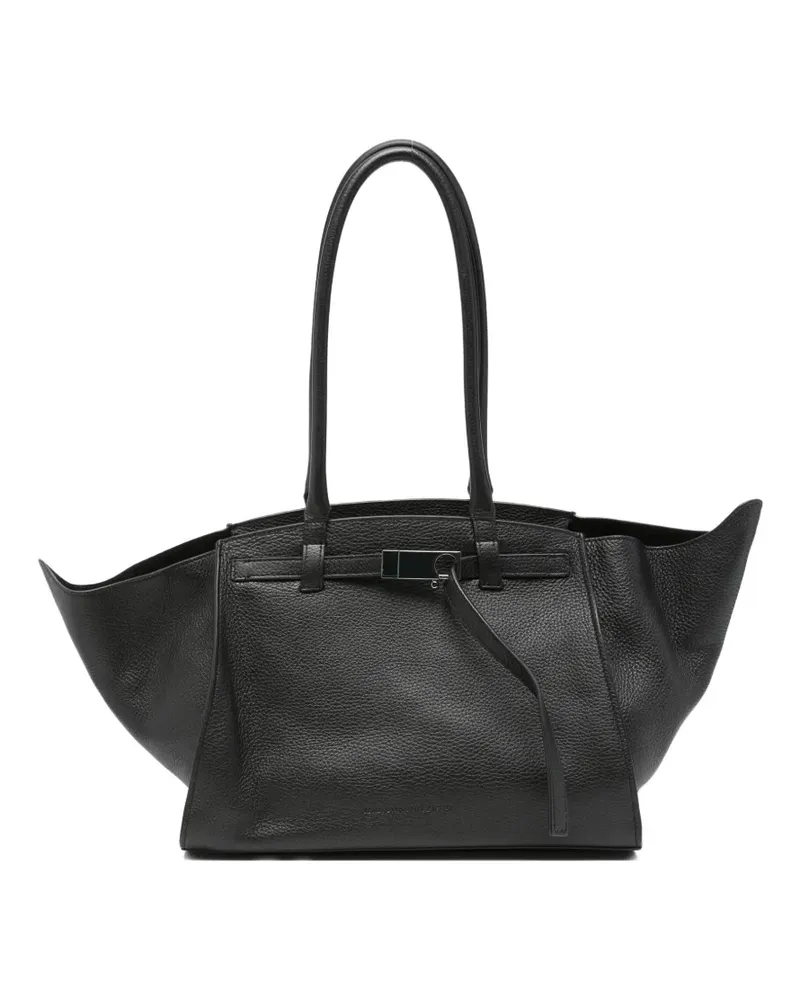 Benedetta Bruzziches Handtasche aus Leder - Schwarz Schwarz