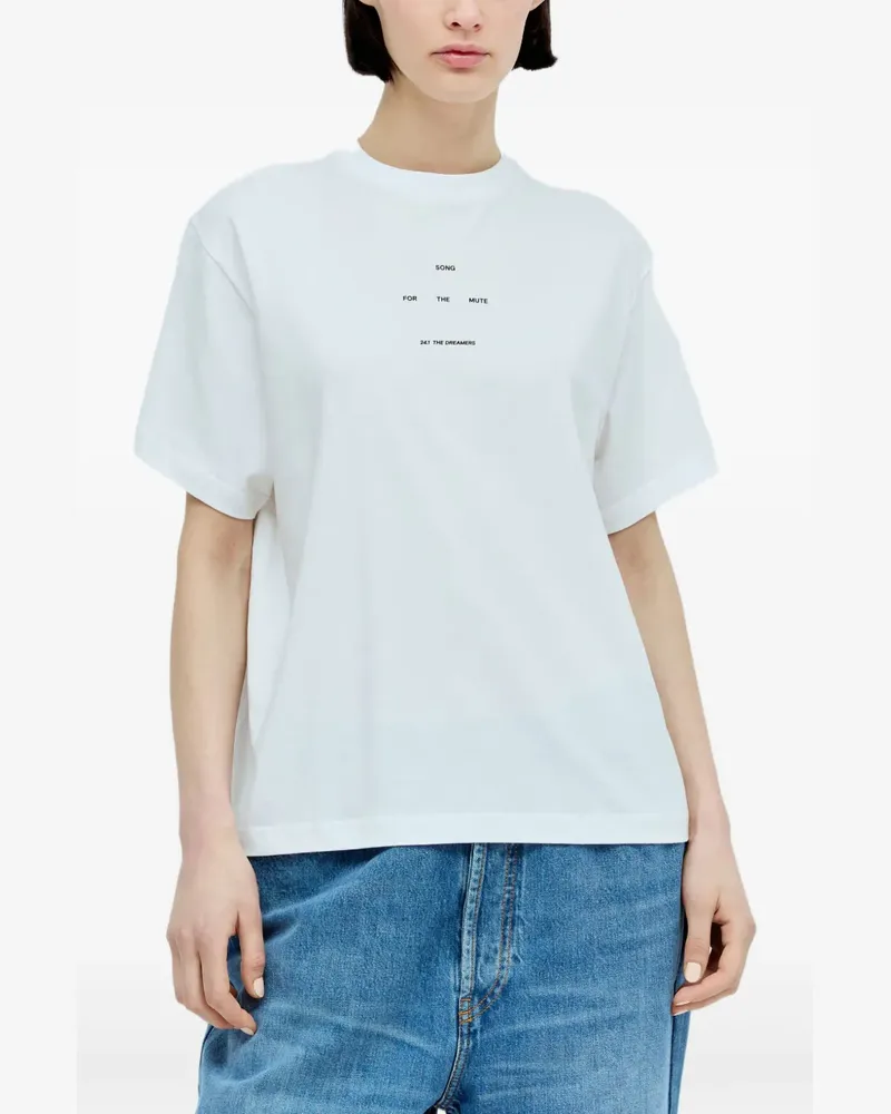 Song For The Mute Klassisches T-Shirt - Weiß Weiß