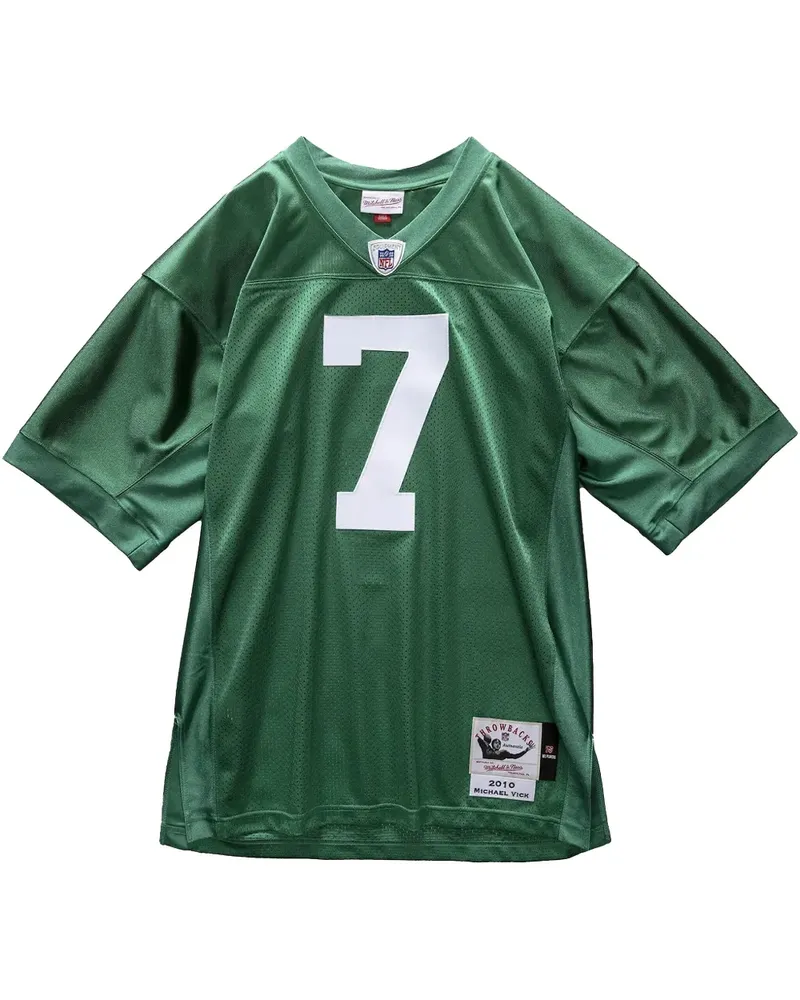Mitchell & Ness Philadelphia Eagles 2010 Michael Vick Trikot - Grün Grün