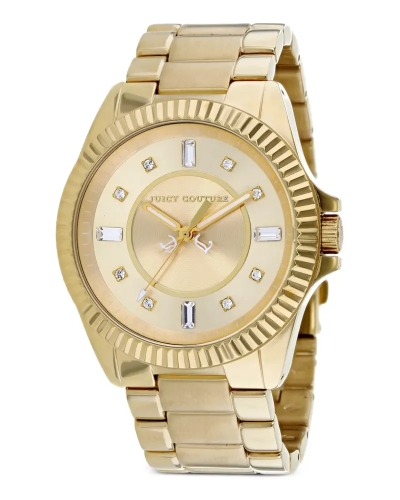 Juicy Couture Stella Armbanduhr aus Edelstahl 36mm - Gold Gold