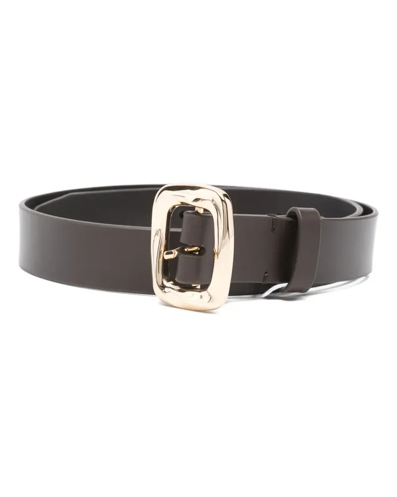 Zimmermann Malley leather buckle belt - Braun Braun