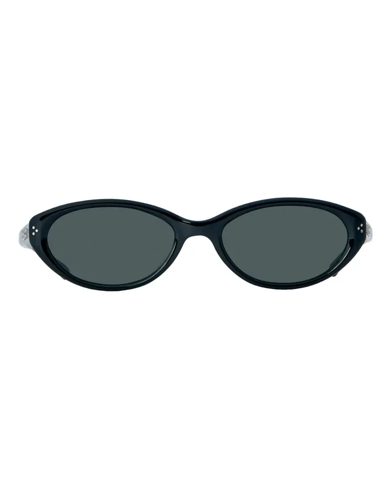 Gentle Monster Cuscus BRC21 Sonnenbrille mit ovalem Gestell - Schwarz Schwarz