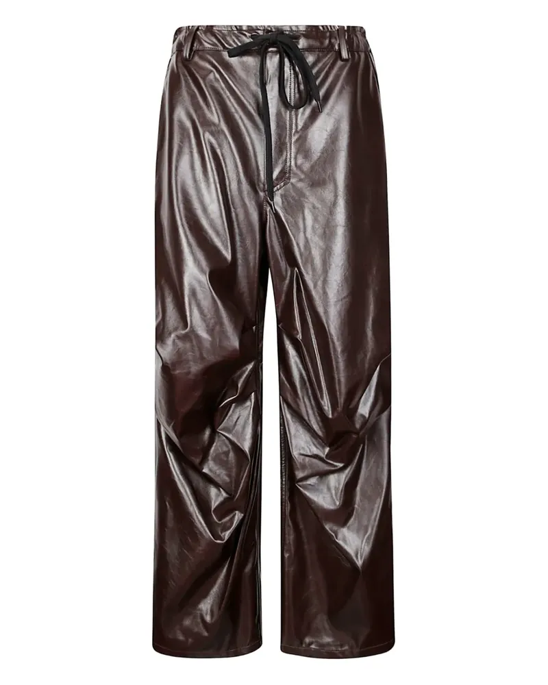 Maison Margiela Hose mit Kordelzug - Braun Braun