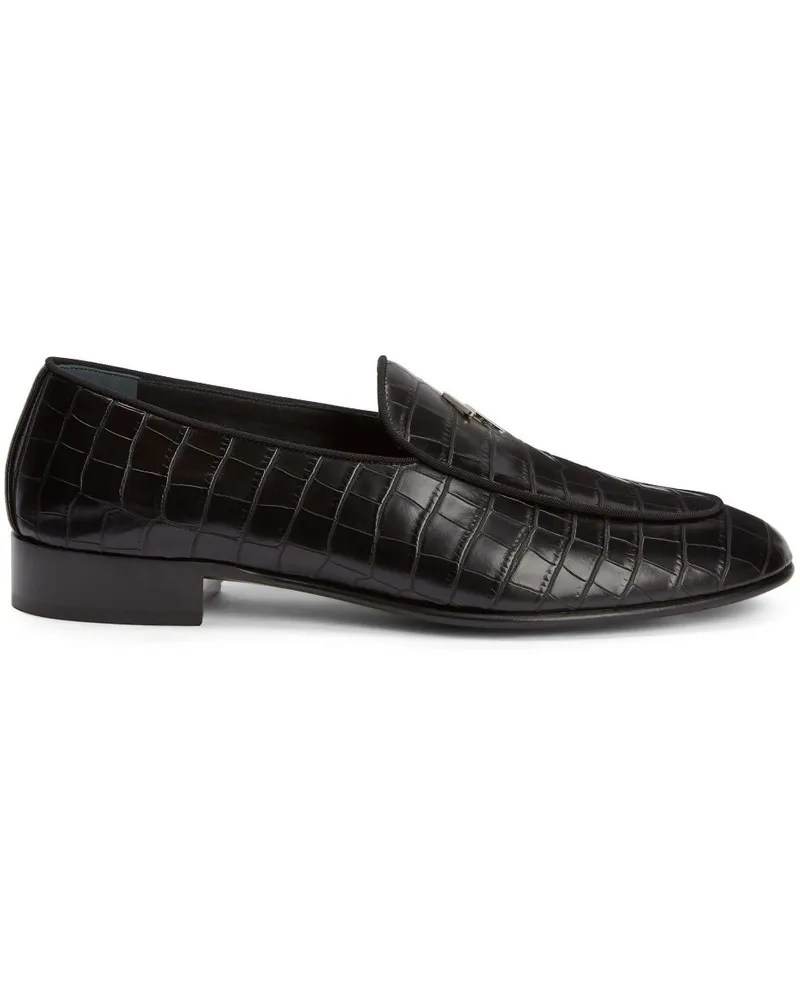 Giuseppe Zanotti Rudolph Loafer - Schwarz Schwarz
