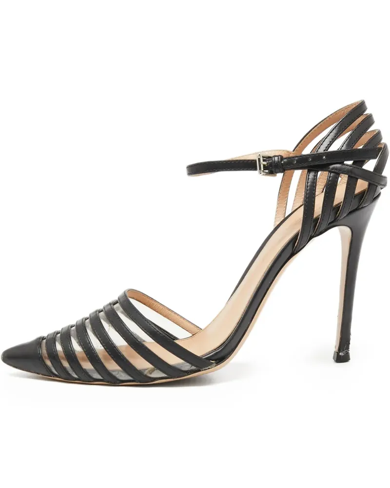Gianvito Rossi Pre-owned Pumps mit Riemen 100mm - Schwarz Schwarz