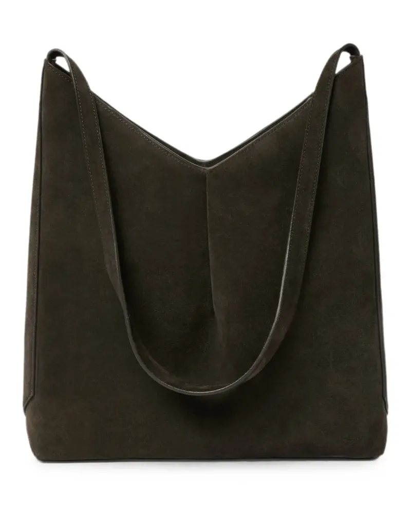 Studio Nicholson Hoho suede shoulder bag - Braun Braun