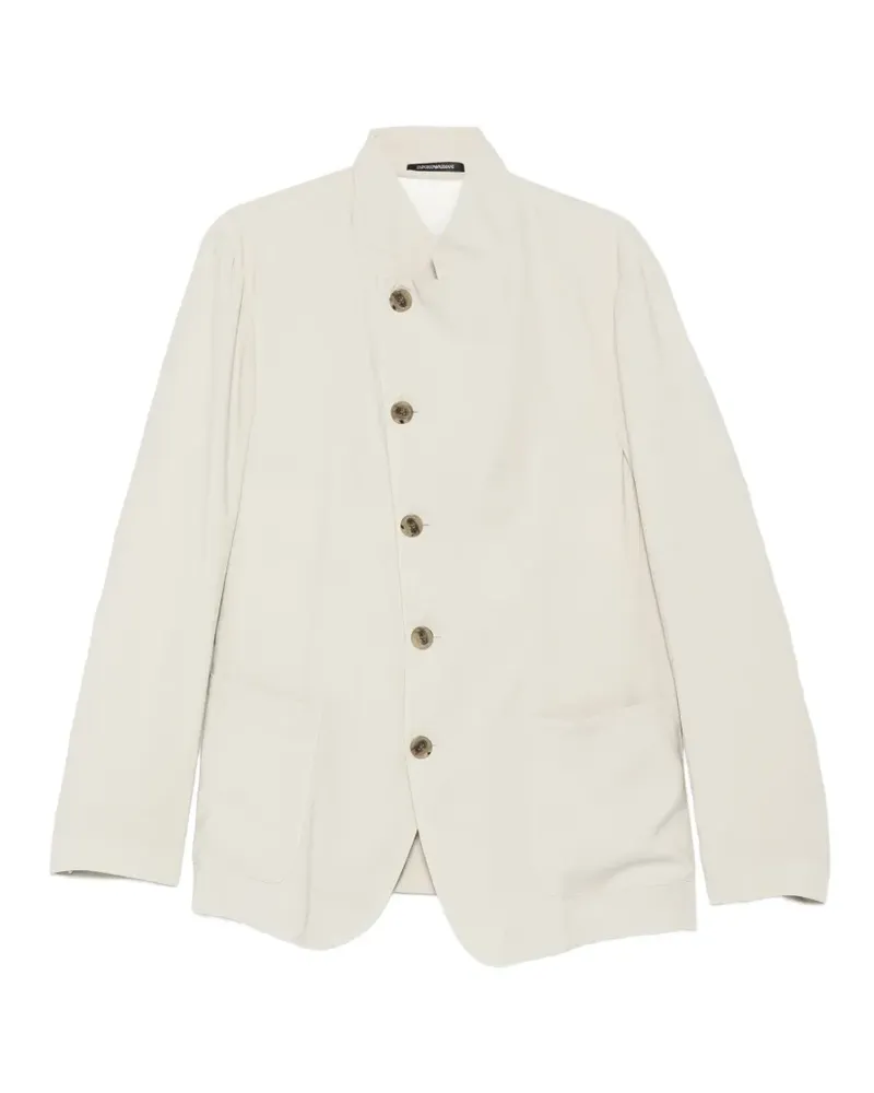 Emporio Armani button-up jacket - Nude Nude