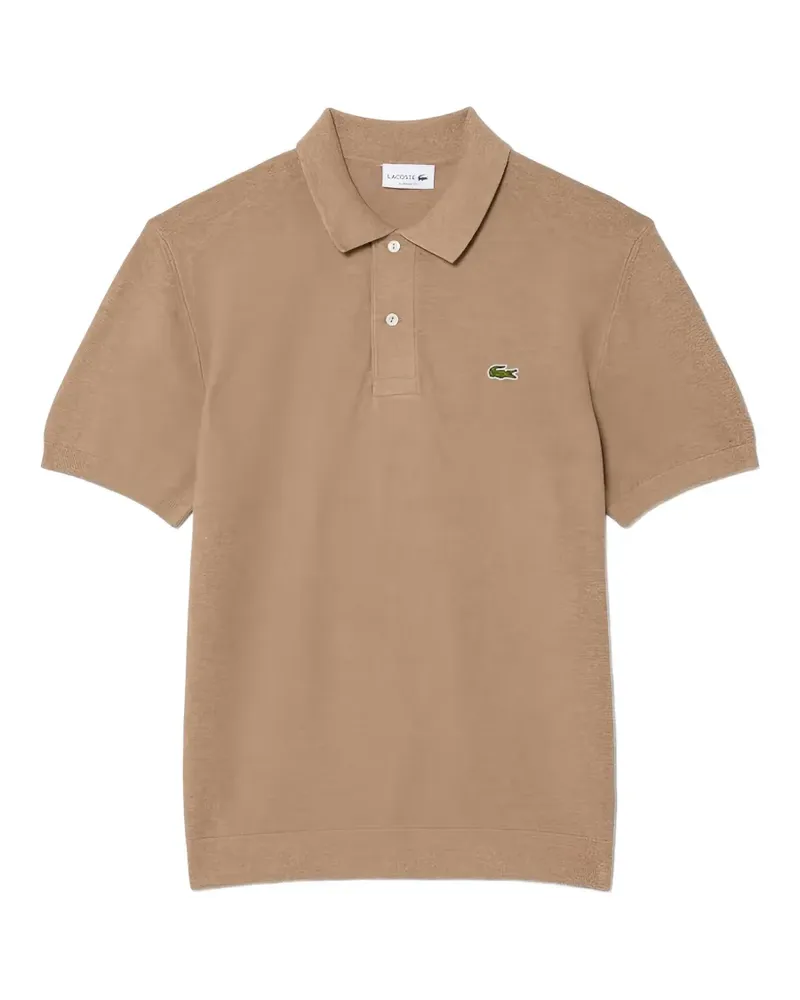 Lacoste Klassisches Poloshirt - Nude Nude