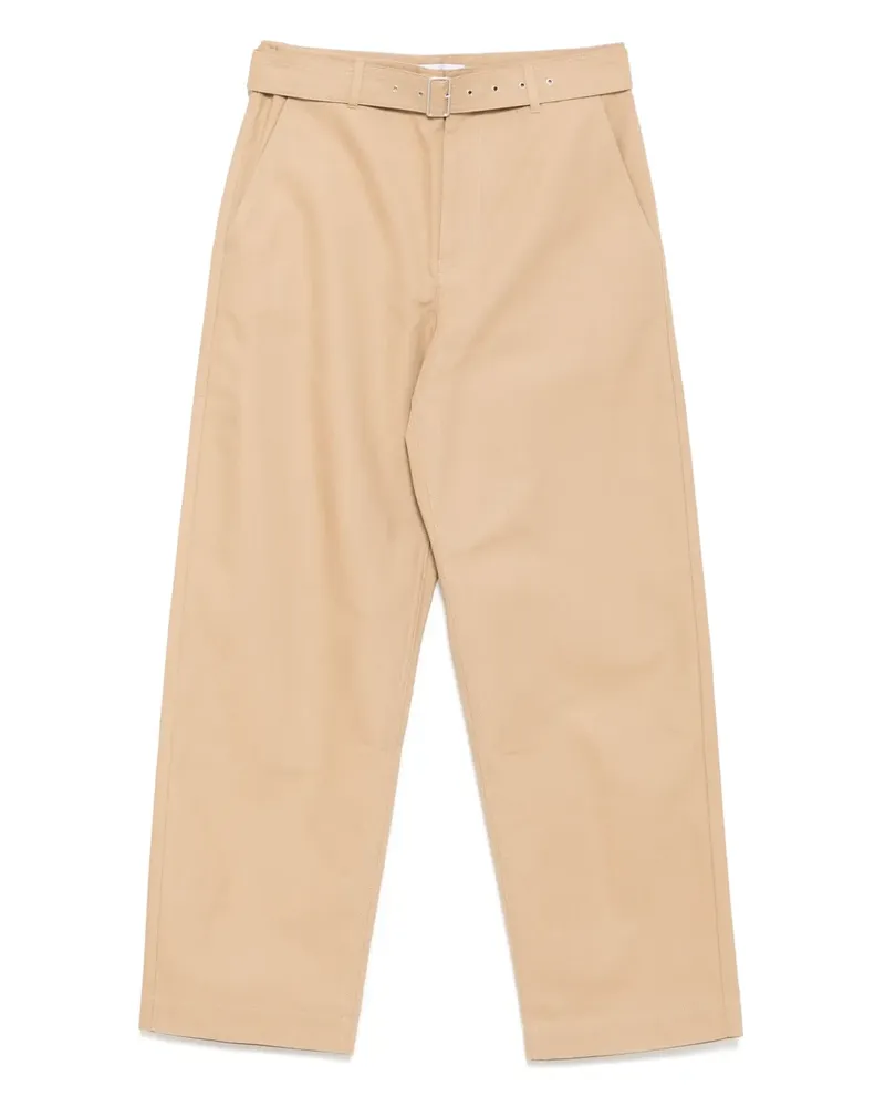 Kitsuné Hose mit Gürtel - Braun Braun