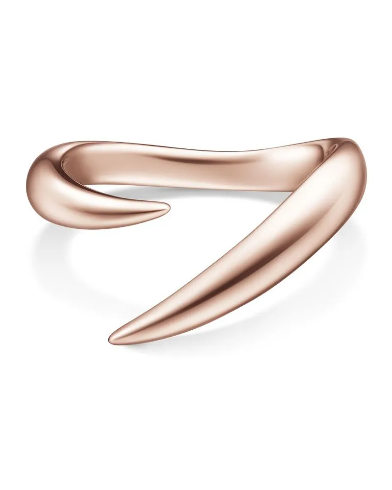 TASAKI 18kt Danger Horn SAKURAGOLD™ Collection Line Ring Gold