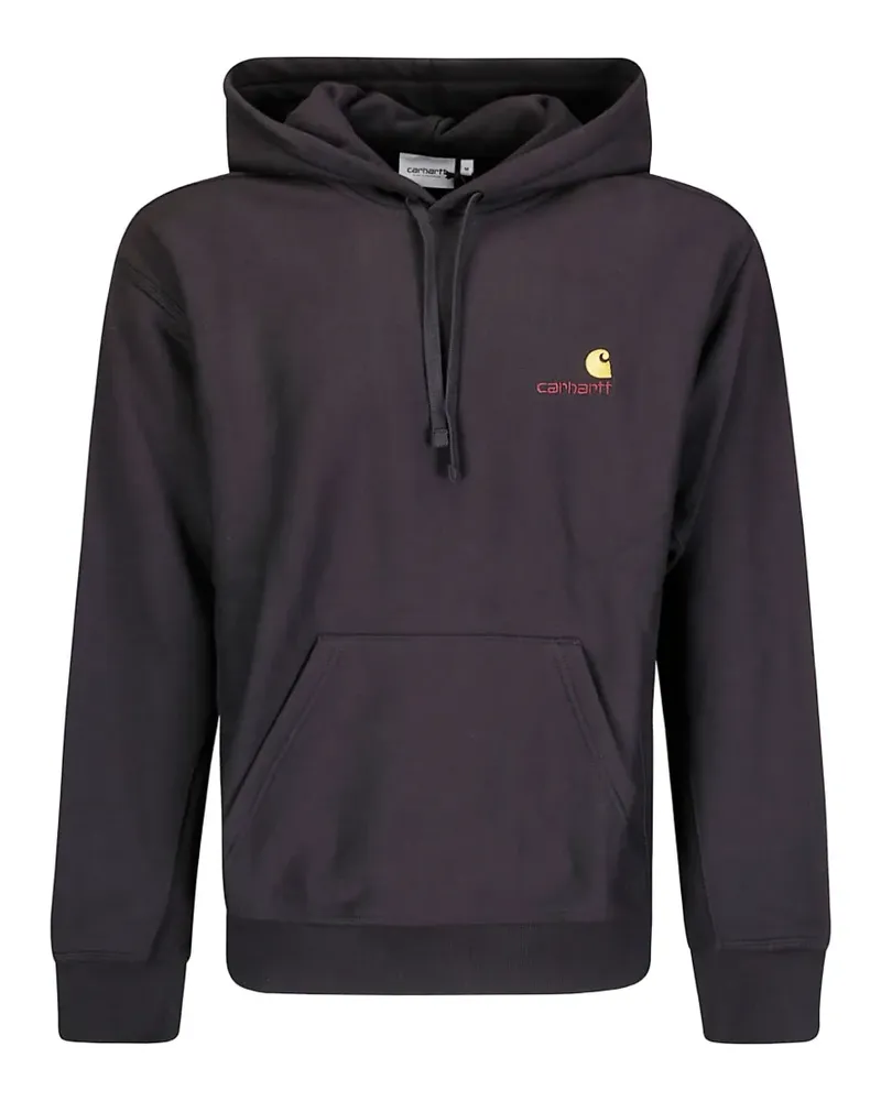 Carhartt WIP Hoodie mit Kängurutasche - Schwarz Schwarz