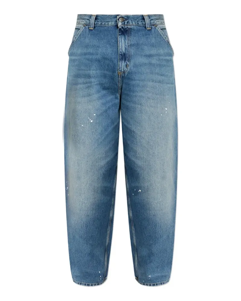 Carhartt WIP OG paint-splatter jeans - Blau Blau