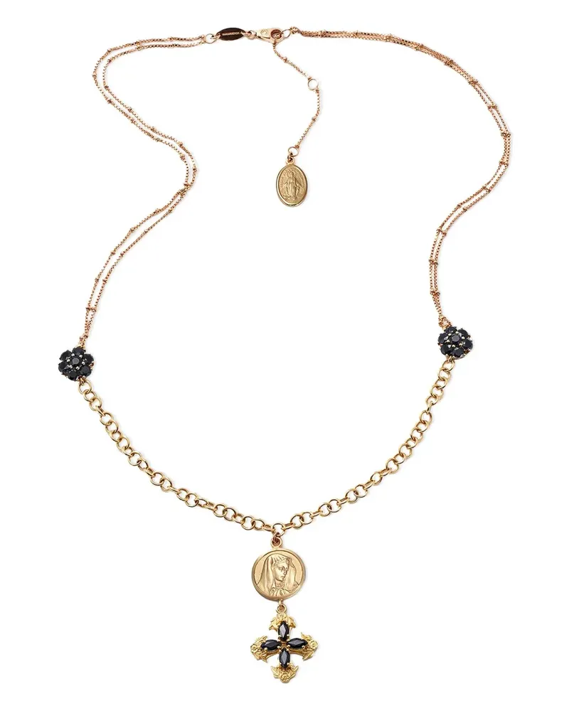 Dolce & Gabbana 18kt Sicily Goldhalskette Gold