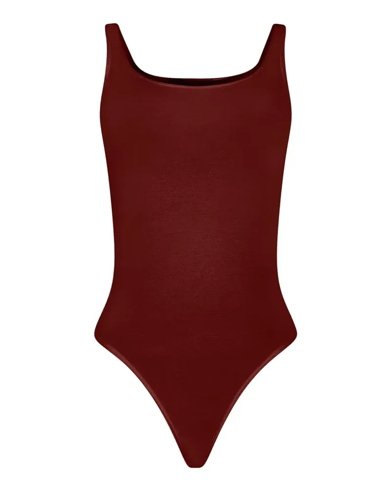 Wolford Jamaika scoop-neck bodysuit - Rot Rot
