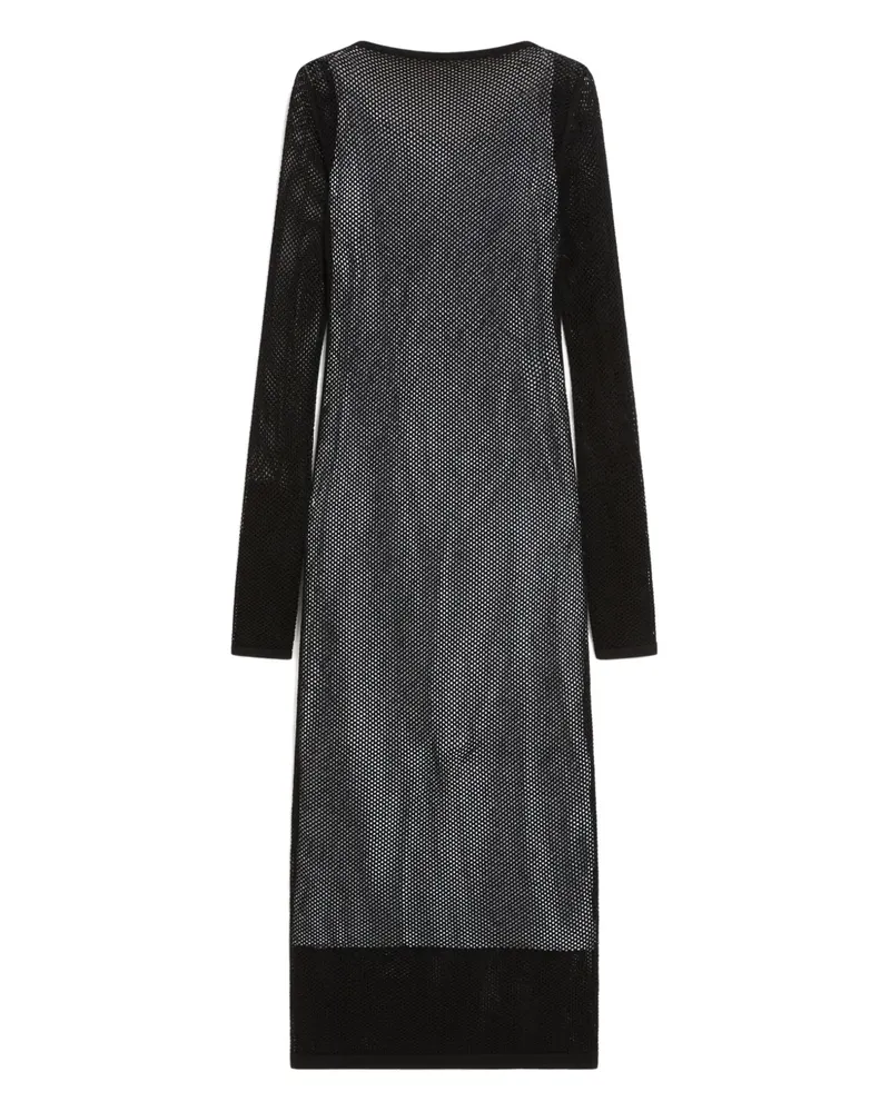 SPORTMAX Kleid mit langen Ärmeln - Schwarz Schwarz