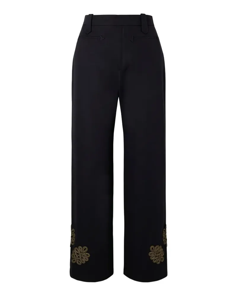 BODE straight-leg trousers - Blau Blau