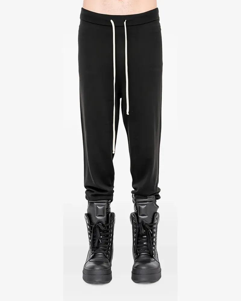 Rick Owens drawstring-waist track pants - Schwarz Schwarz