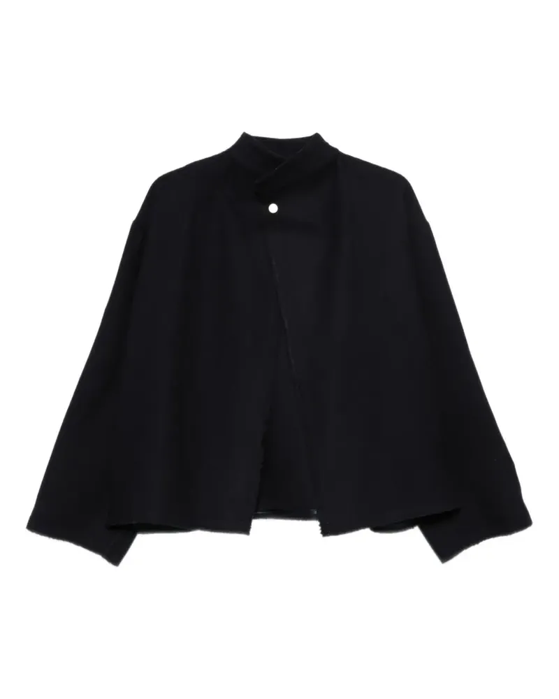 Dušan selvedge-trim cropped jacket - Blau Blau