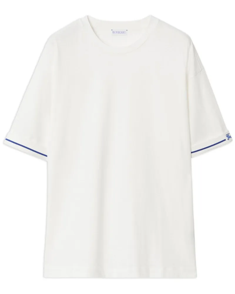 Burberry T-Shirt mit kurzen Ärmeln - Weiß Weiß