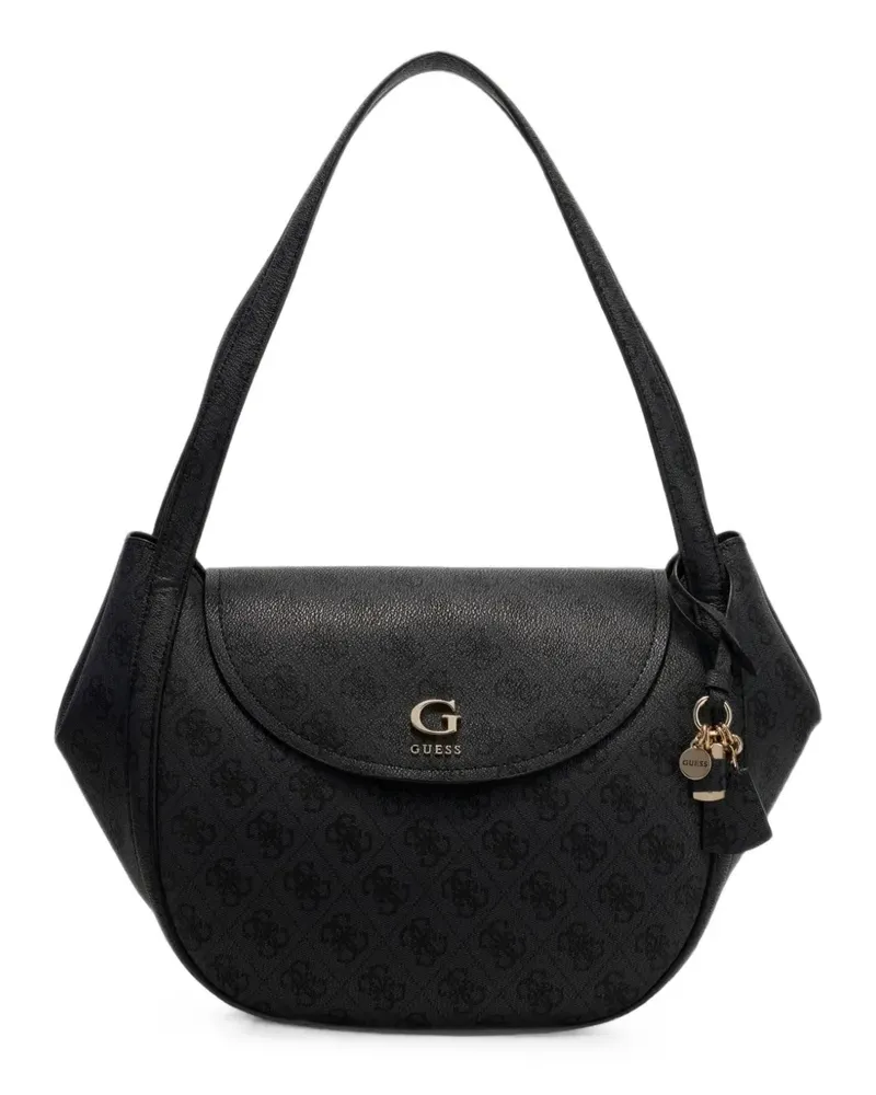 Guess Coleen Schultertasche mit Klappe - Schwarz Schwarz