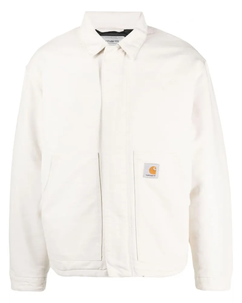 Carhartt WIP Hemdjacke aus Bio-Baumwolle - Nude Nude