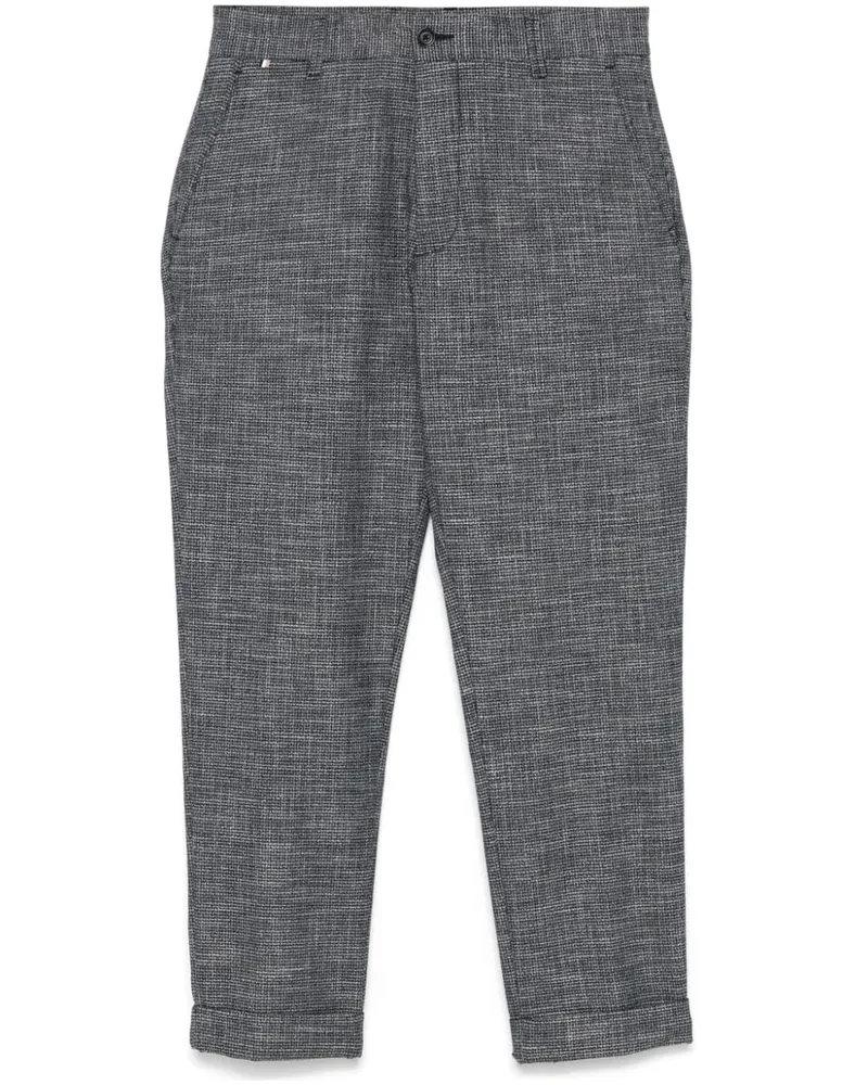 HUGO BOSS Hose mit Tapered-Bein - Blau Blau