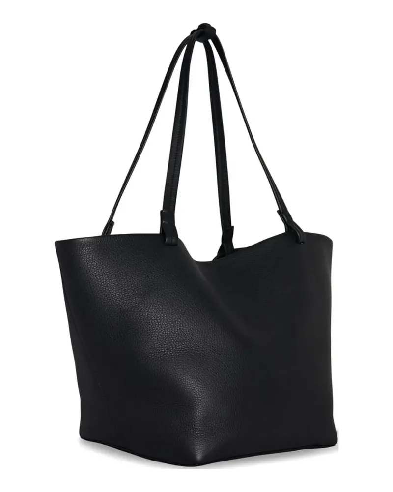The Row Park textured tote bag - Schwarz Schwarz