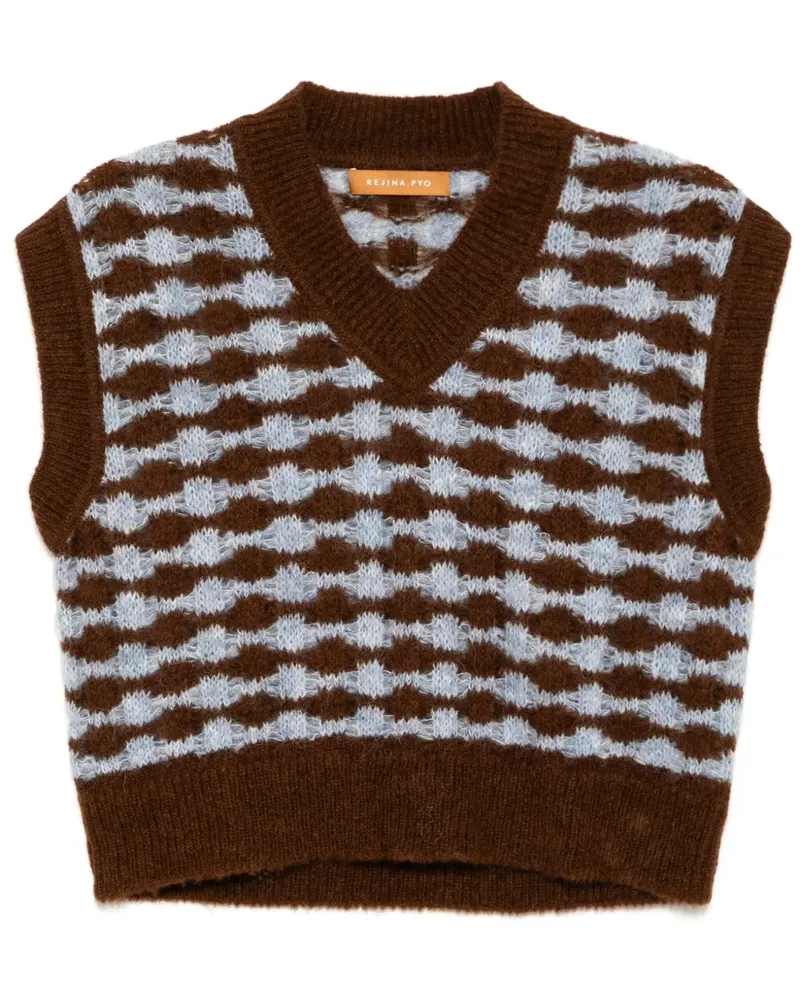 REJINA PYO Jamie Pullover - Blau Blau