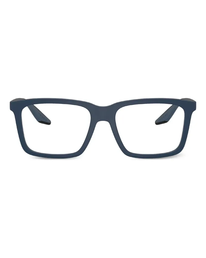 Prada rectangle-frame glasses - Blau Blau