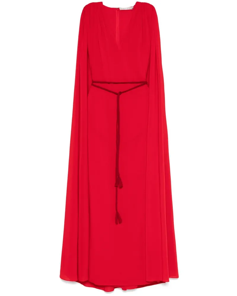 Alice + Olivia Zenaida Abendkleid - Rot Rot