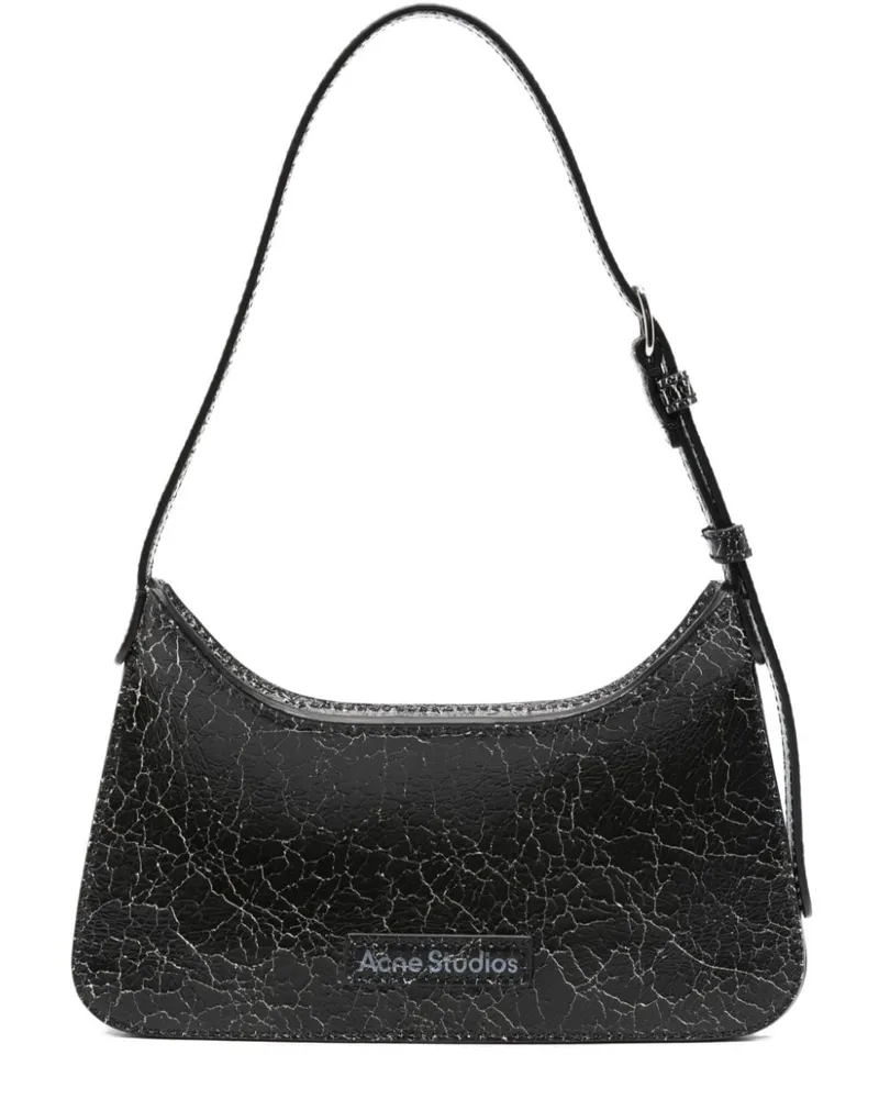 Acne Studios Mini Platt Schultertasche - Schwarz Schwarz