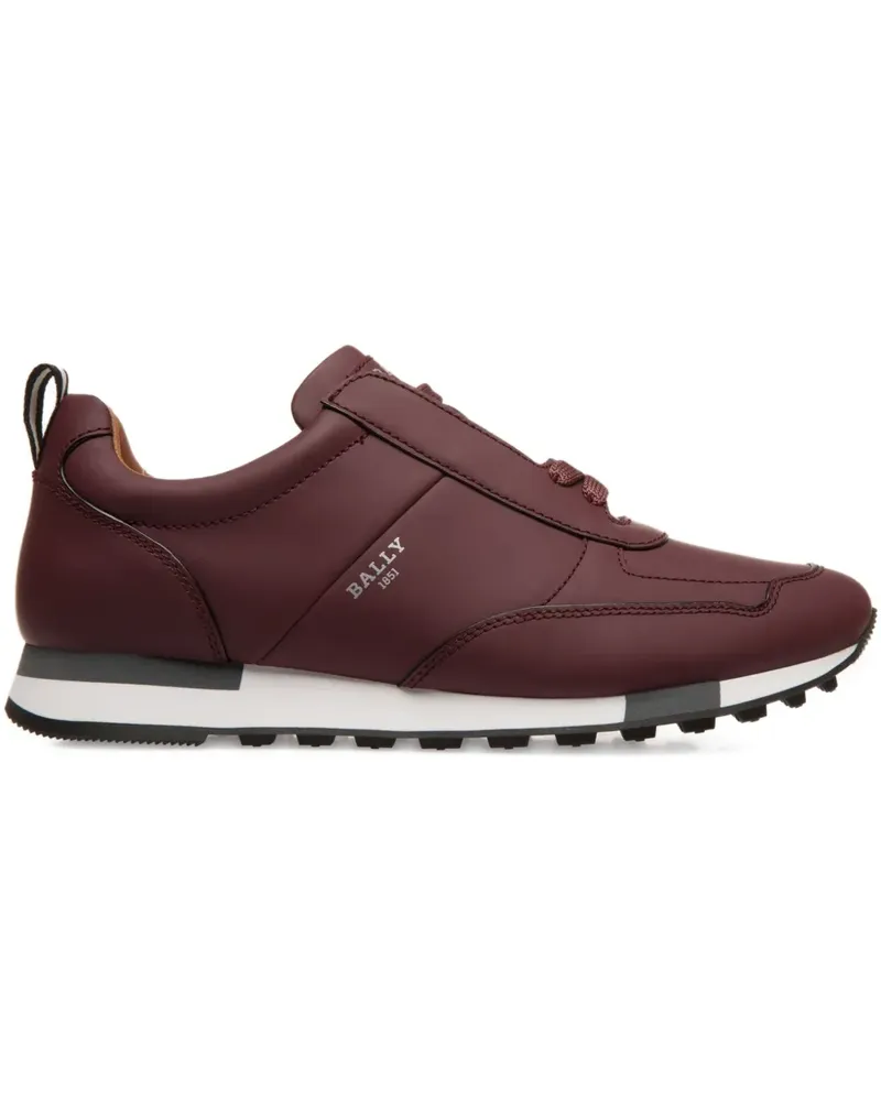 Bally Sneakers mit Logo - Rot Rot