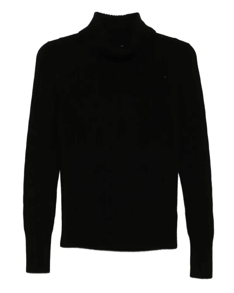 N.Peal Adelyn Pullover - Schwarz Schwarz