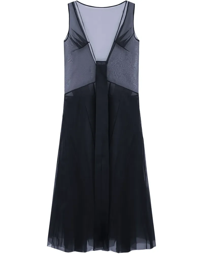 16ARLINGTON Morfyd Midikleid - Schwarz Schwarz