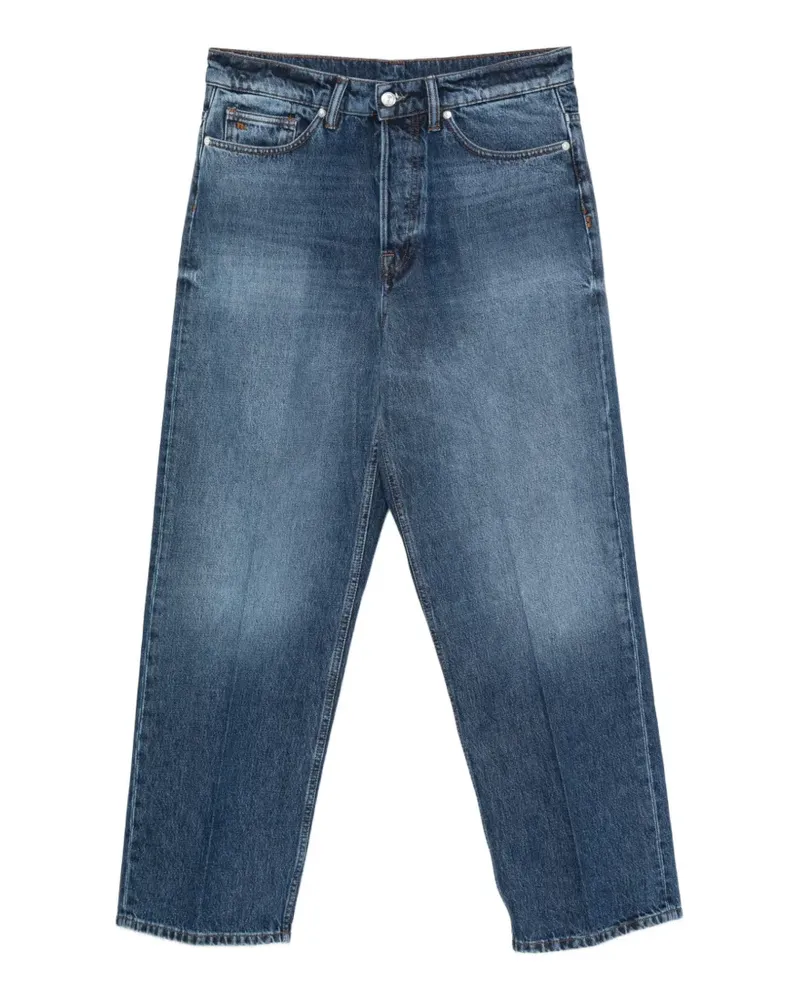 nine:inthe:morning Icaro faded straight-leg jeans - Blau Blau