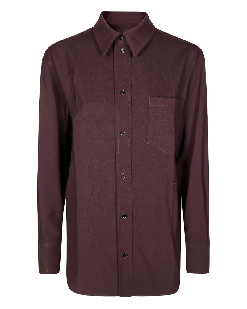 Victoria Beckham buttoned long-sleeves shirt - Rot Rot
