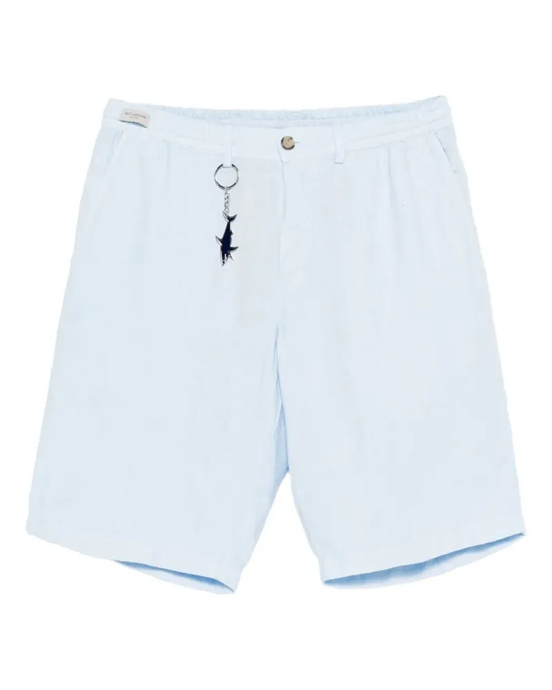 Paul & Shark Shorts aus Leinen - Blau Blau