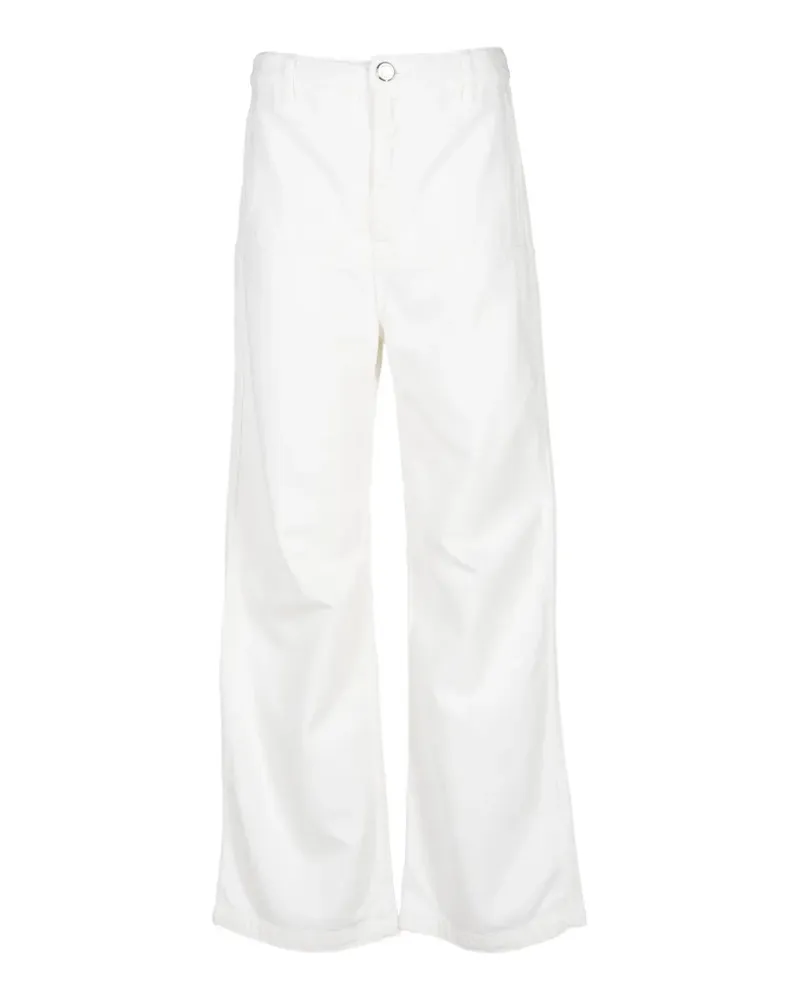 Brandon Maxwell Stevie wide-leg jeans - Weiß Weiß