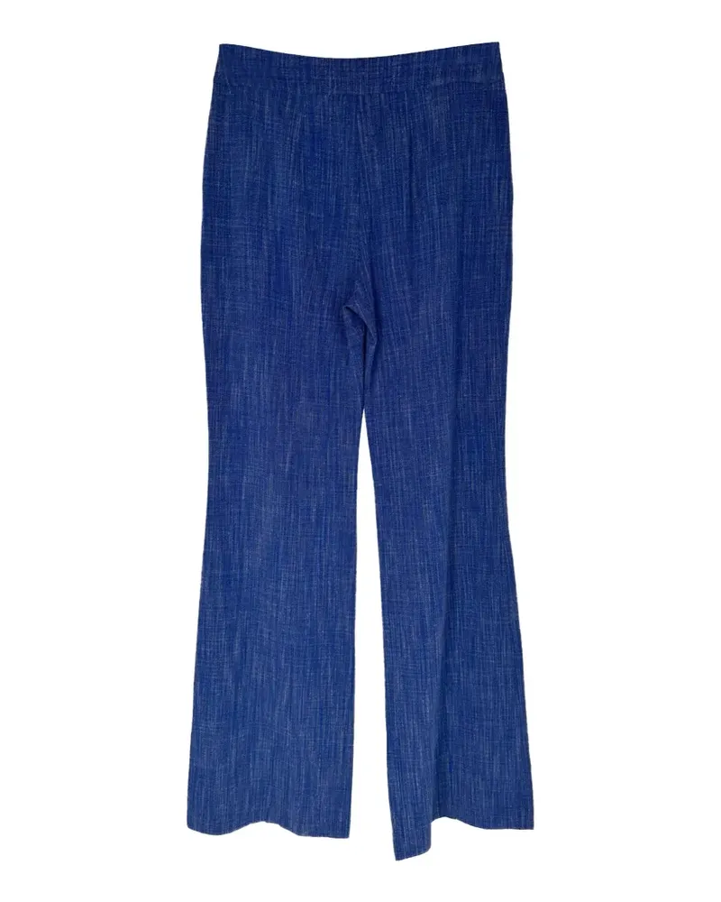 GALVAN Ausgestellte Wide-Leg-Hose - Blau Blau