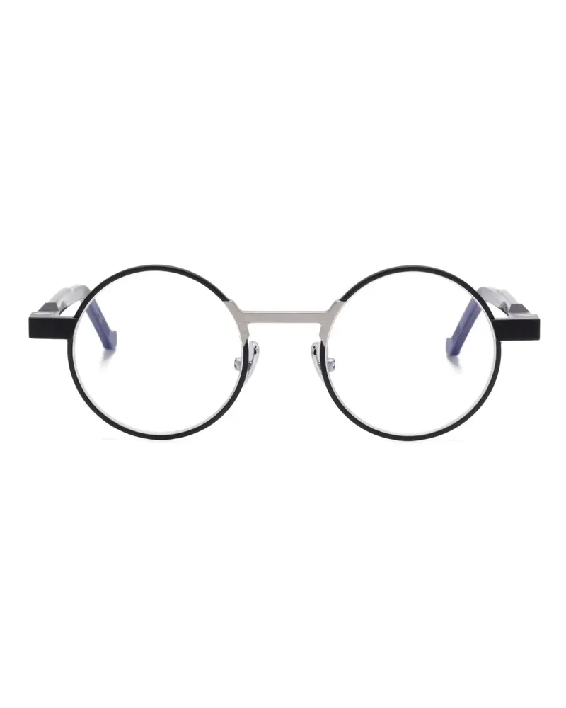 VAVA EYEWEAR WL0082 Brille mit rundem Gestell - Schwarz Schwarz