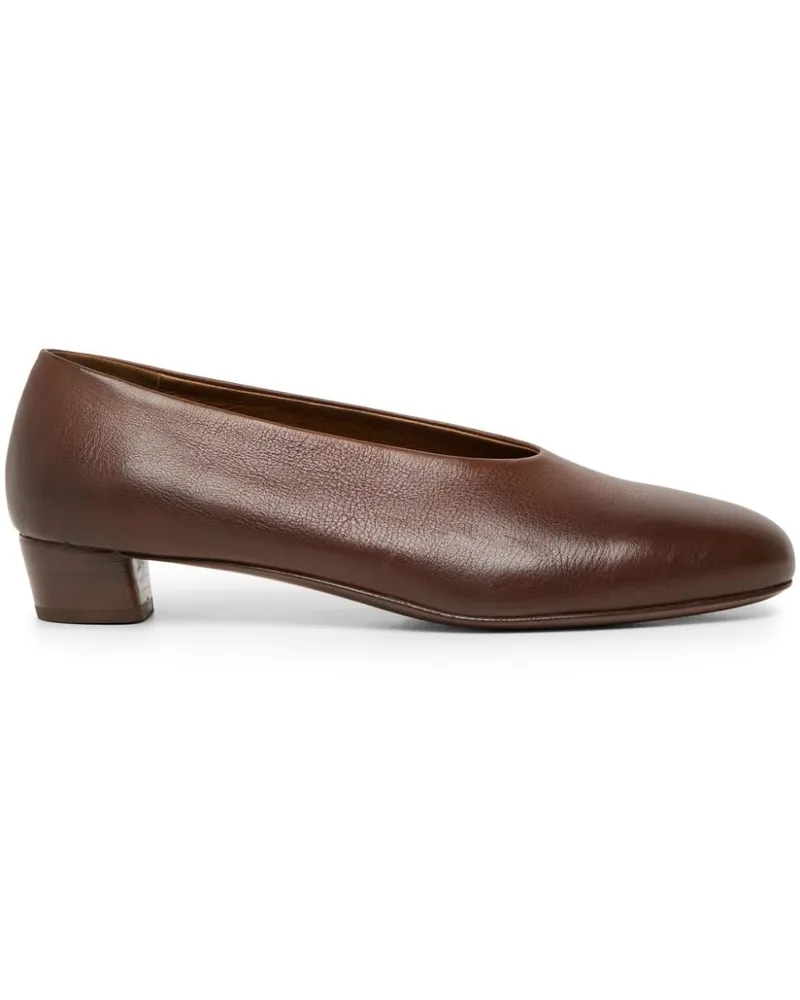 Marsèll Pumps mit Blockabsatz - Braun Braun