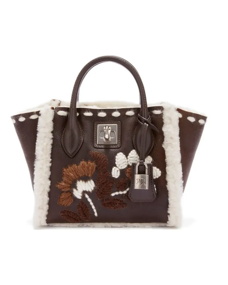 Ermanno Scervino Mini Maggie Handtasche - Braun Braun