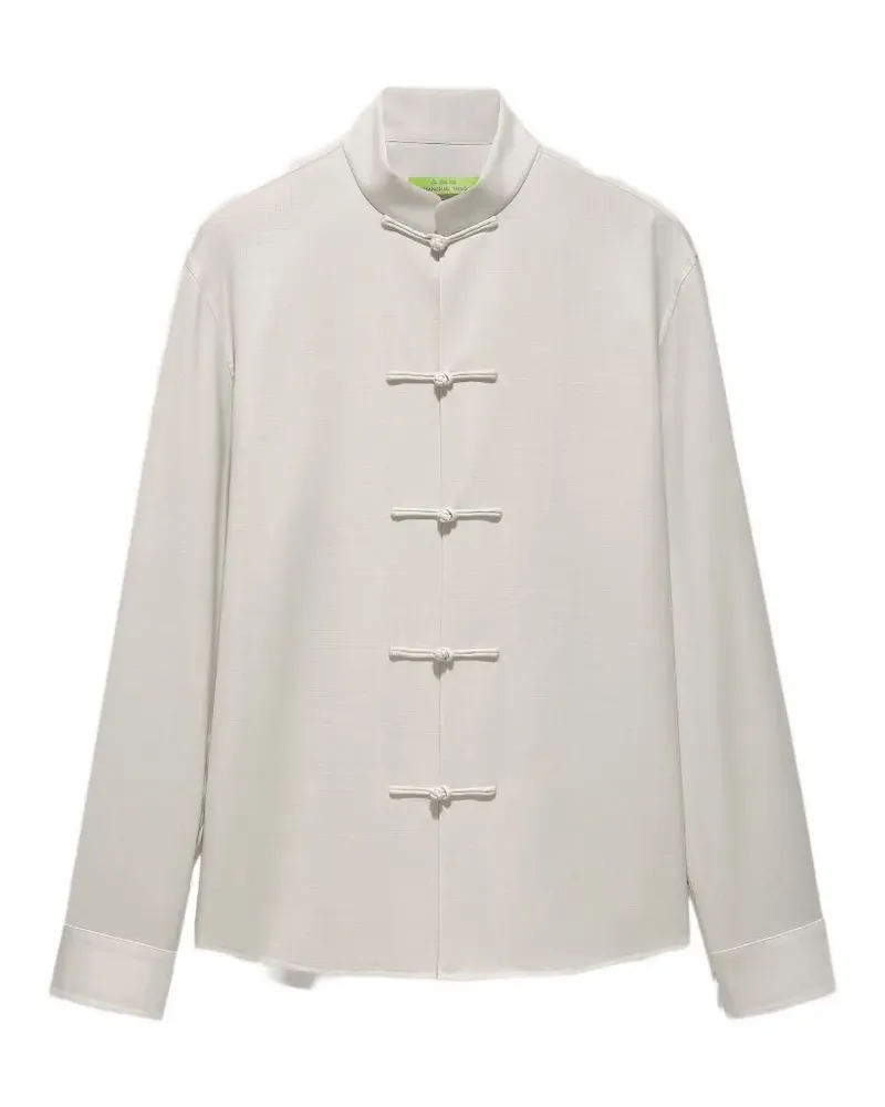 Shanghai Tang long sleeve shirt - Weiß Weiß